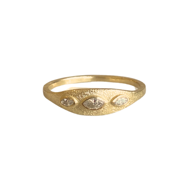 Geo Signet Ring #1