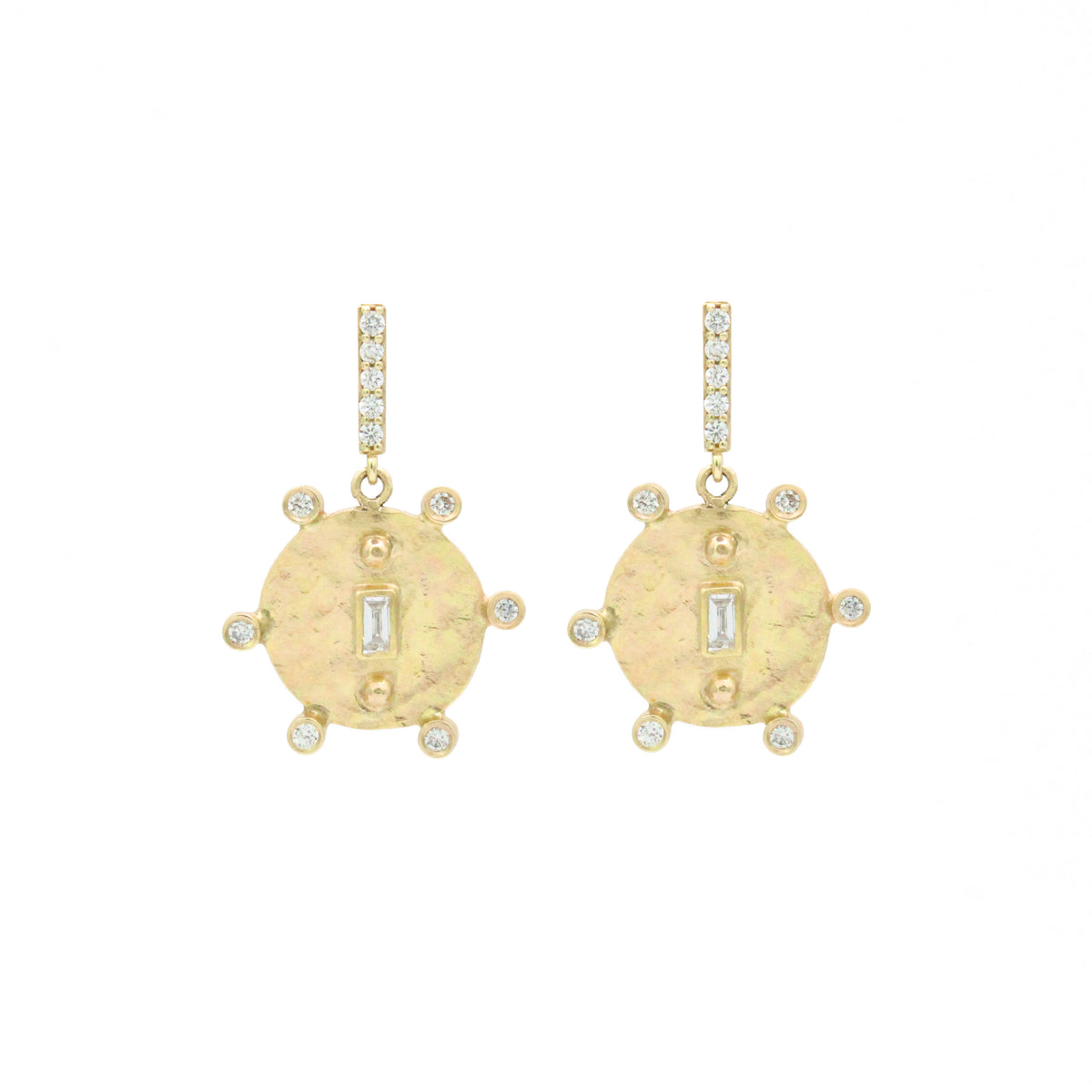 Sol Diamond Earrings