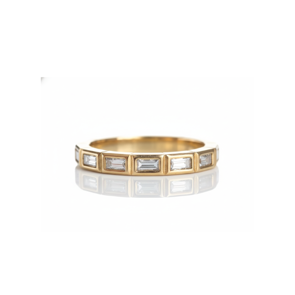 Heavy Baguette Ring