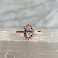 The Natalie Halo Ring