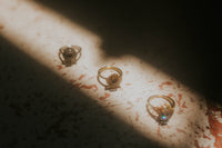 The Mini Radiance Art Deco Ring