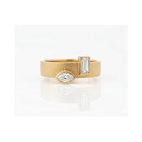 Geo Diamond Wide Band #2