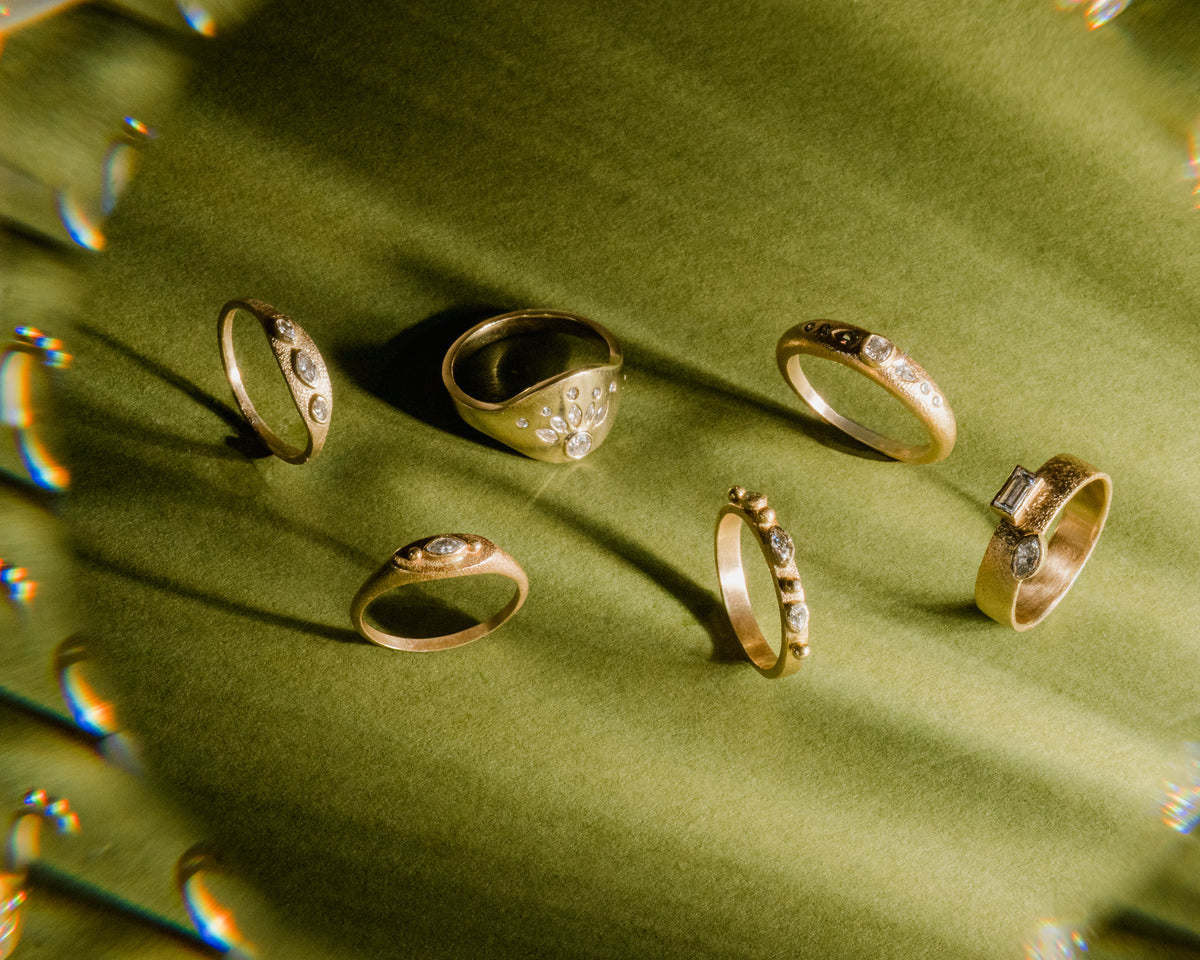 Geo Signet Ring #3