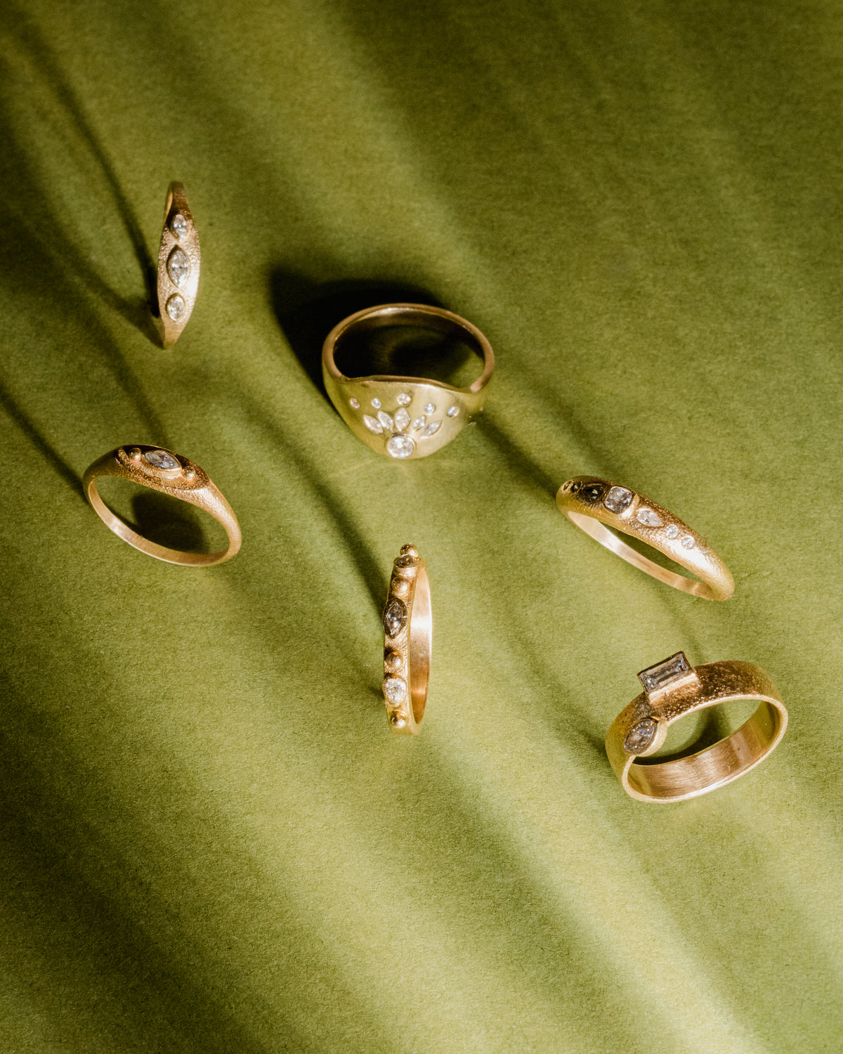 Geo Signet Ring #1