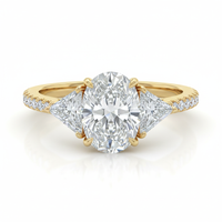 Celine Three Stone Ring