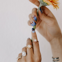 The Natalie Halo Ring