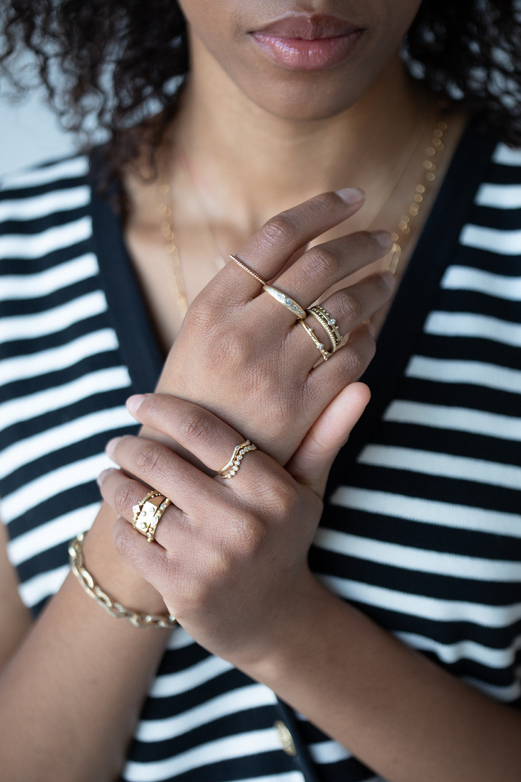 Domed Geo Ring