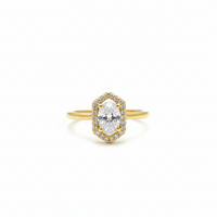 The Natalie Halo Ring