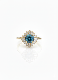 The Mini Radiance Art Deco Ring