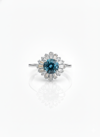 The Mini Radiance Art Deco Ring
