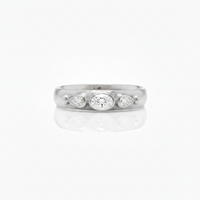 Geo Diamond Wide Band #1
