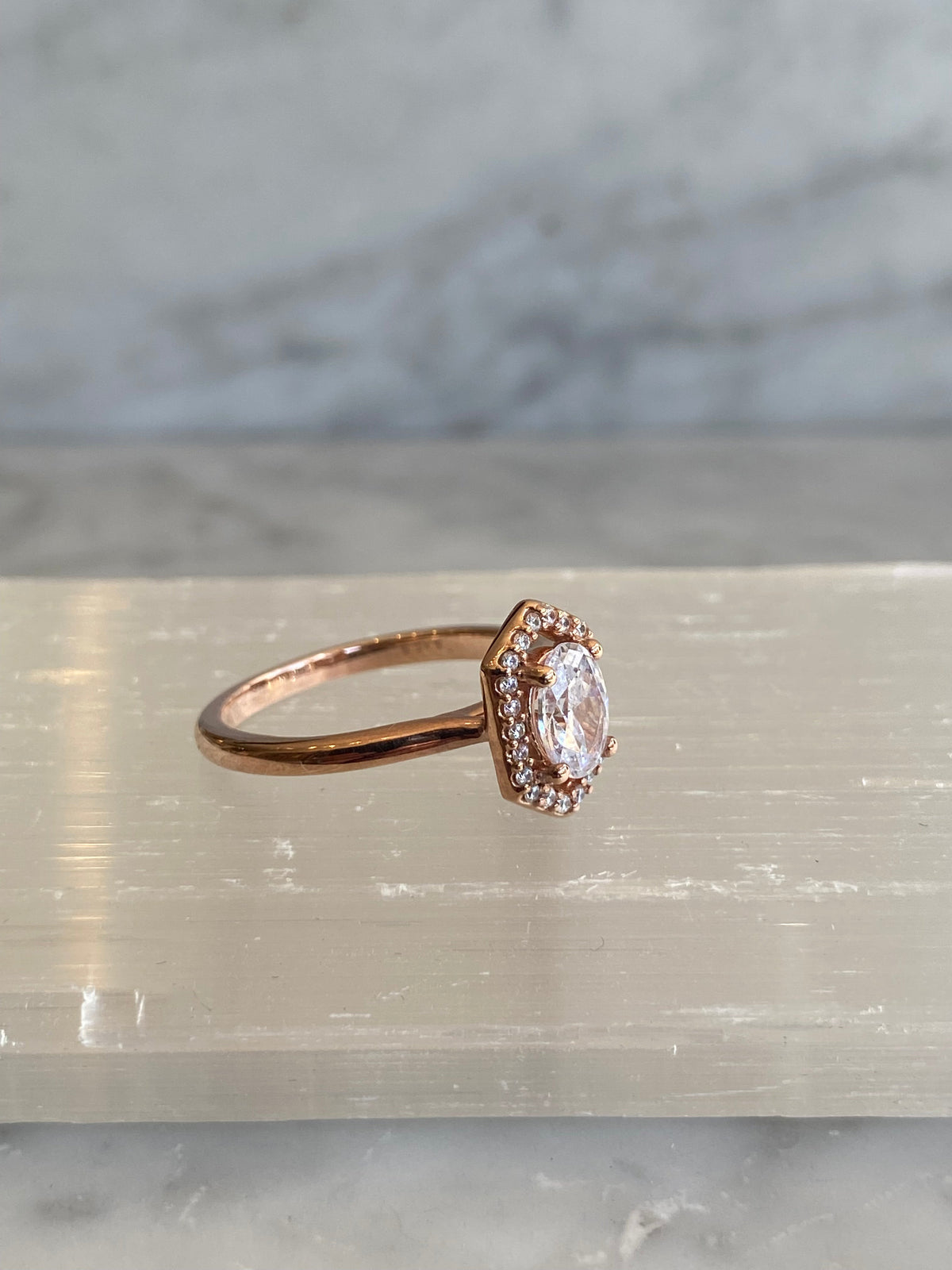 The Natalie Halo Ring