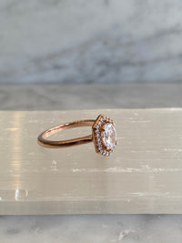 The Natalie Halo Ring
