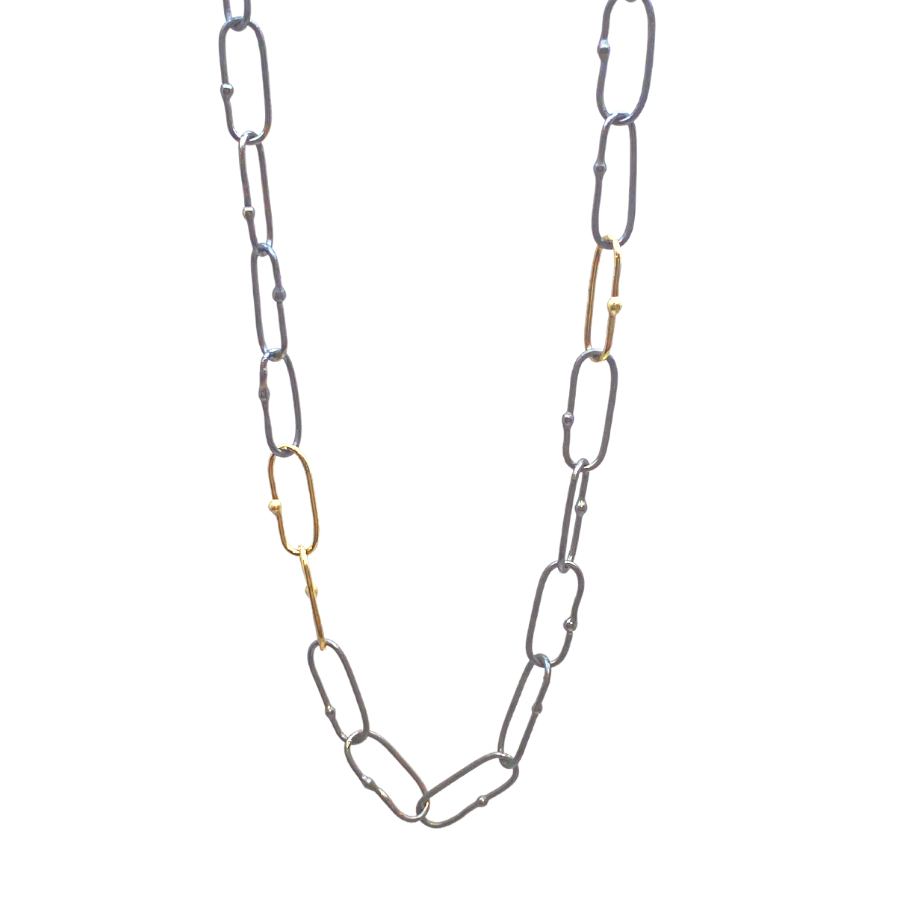 Mixed-Metal Dotted Chain