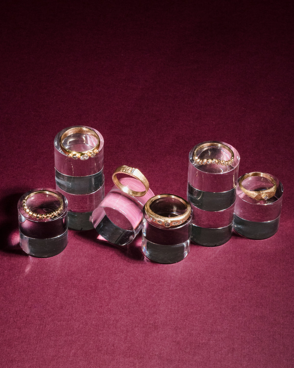 Geo Diamond Wide Band #2