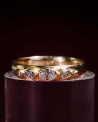 Geo Diamond Wide Band #1