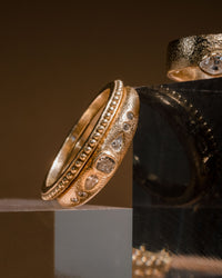 Beaded Stacker Ring