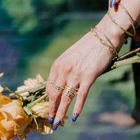 Bezel Contour Ring