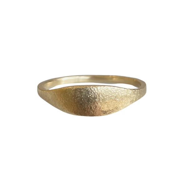 Flared Signet Ring