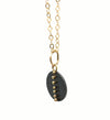 Linear Dot Disc Necklace