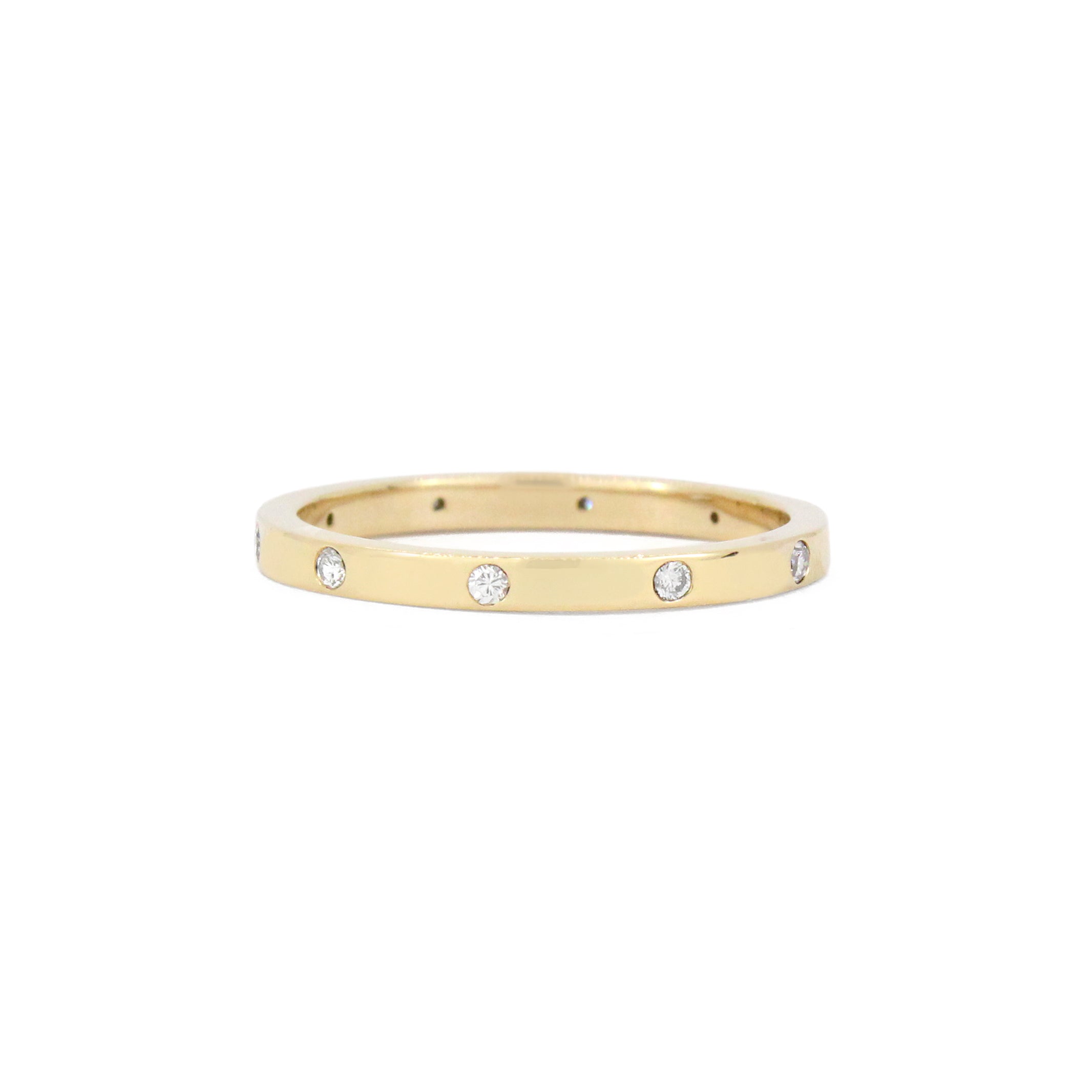 1pc 18k Gold Plated Stainless Steel Simple Twisted Circle Ring, Size 7,  Suitable For Women's Daily Wear | SHEIN USA