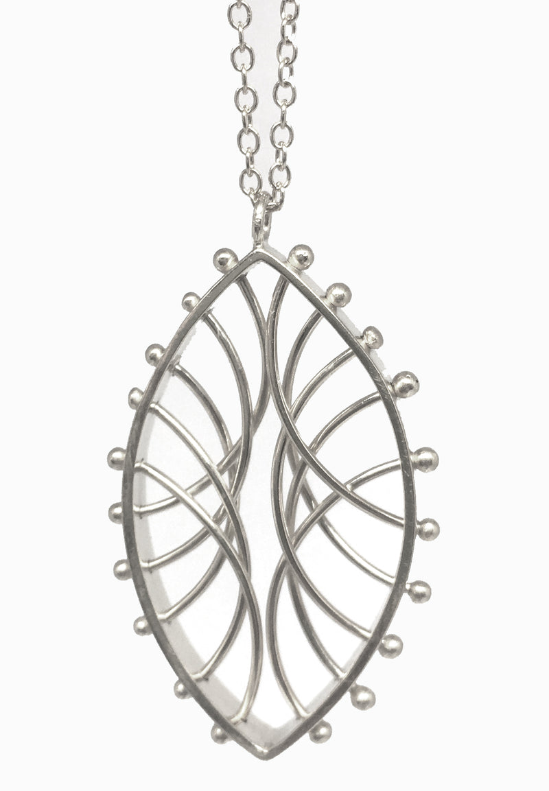 Vertical Arc Necklace