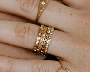 Baguette Stacking Ring